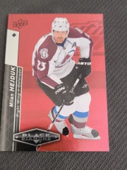 2010-11 Upper Deck Black Diamond Single Milan Hejduk #49 Red 069/100 Avalanche